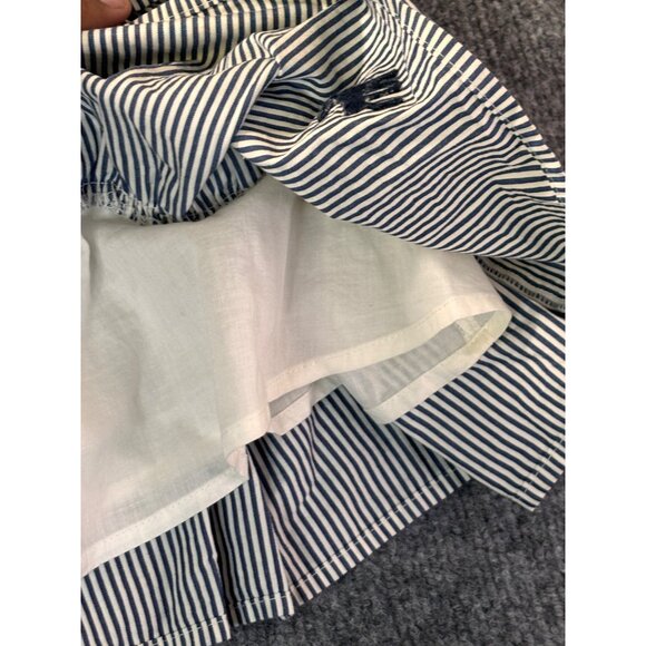 Abercrombie & Fitch girls dress size Large spagetti strap Stripes with ruffles - Picture 4 of 12